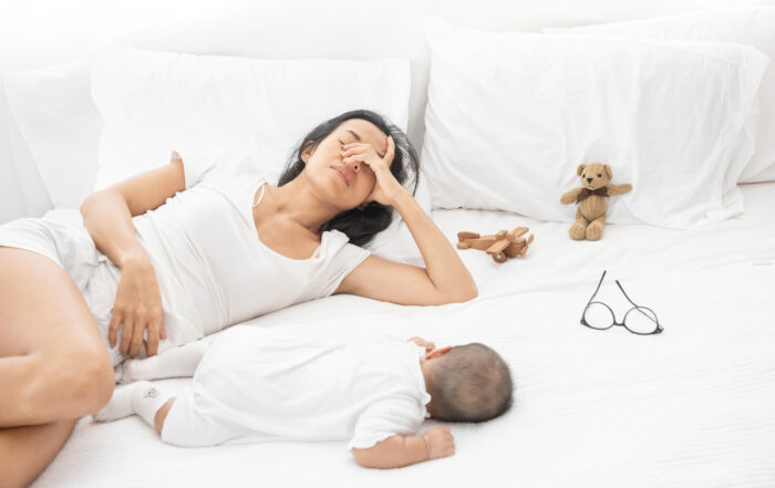 Why Sleep Feels So Hard After Baby (Even When the Baby Sleeps)